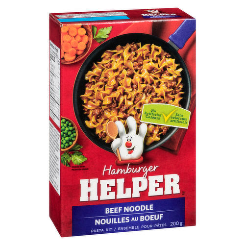 Betty Crocker Hamburger Helper Beef Noodle Pasta Kit, 200 g