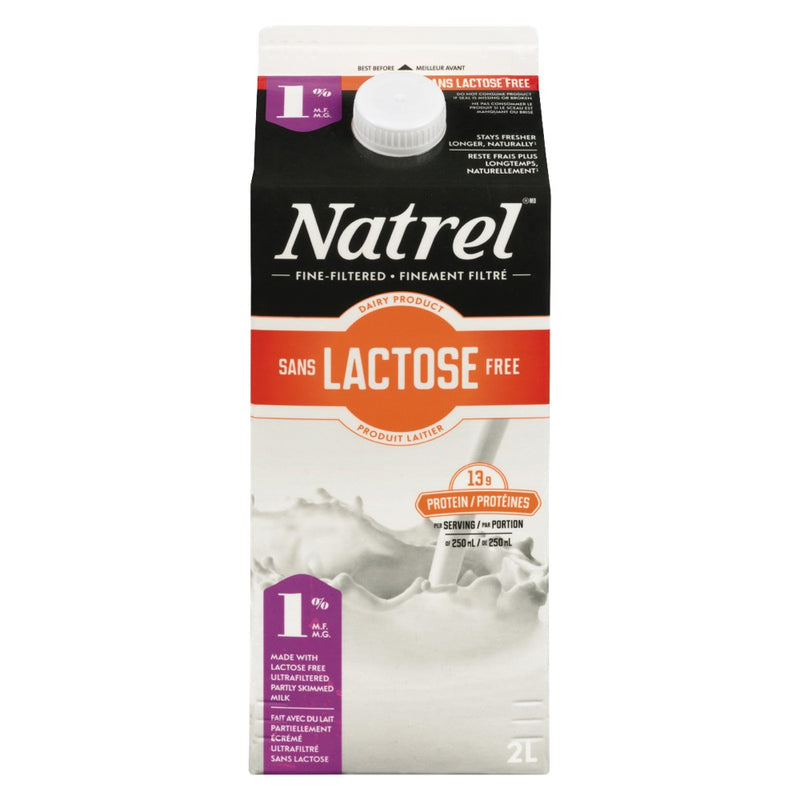 Natrel 1% Lactose Free Milk, 2L