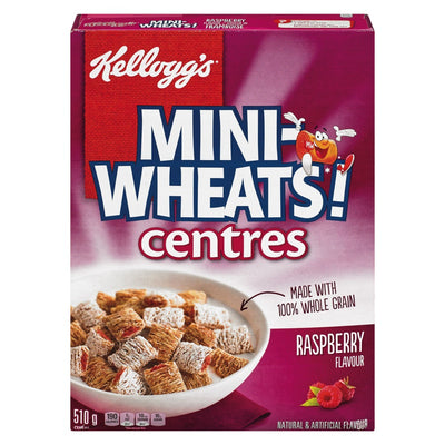 Kellogg Company Raspberry Mini Wheats, 510 g