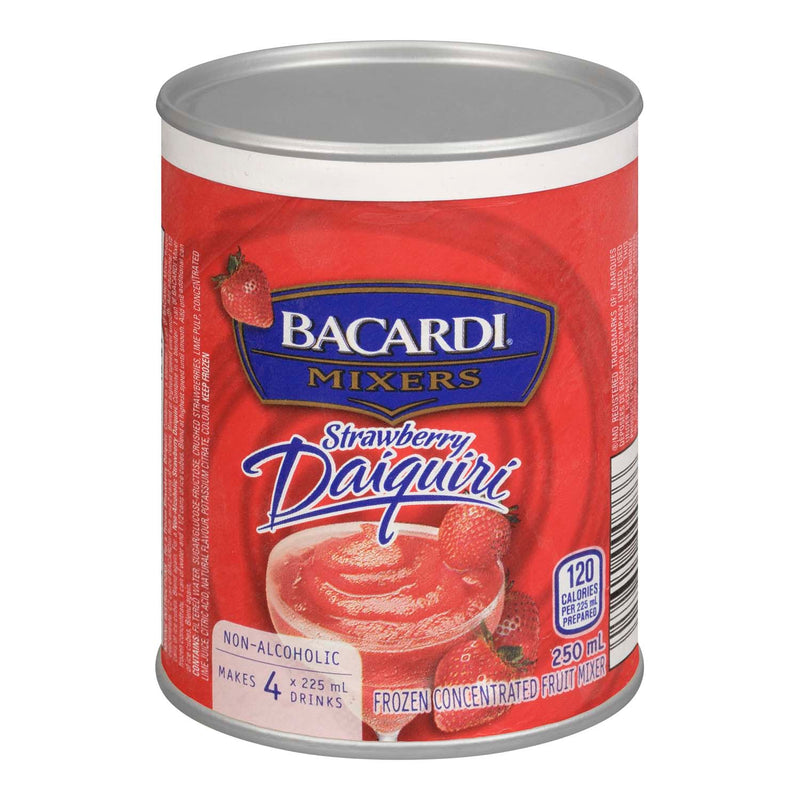 Barcardi Mixers Strawberry Daquiri, 250 mL