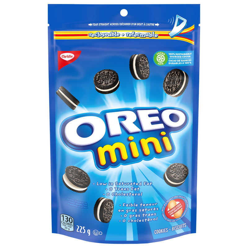 Christie Oreo Original Mini Cookies, 225 g