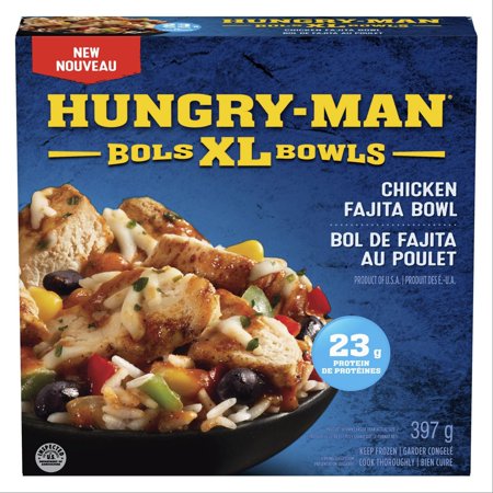HUNGRY MAN XL BOWL CHICKEN FAJITA, 397g