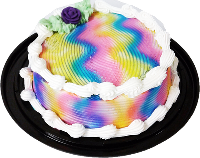 Single Layer 8 Chocolate Cake