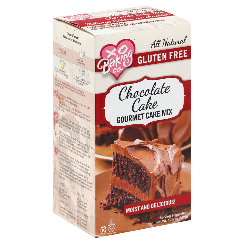 XO Baking Co. Gluten Free Chocolate Cake Mix, 552 g