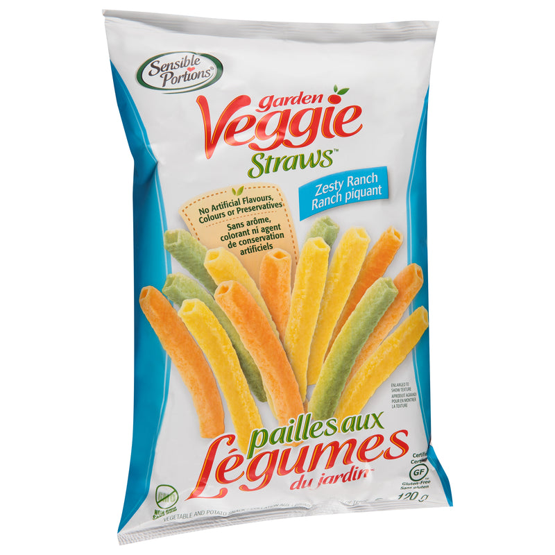 Sensible Portions Zesty Ranch Vegetable and Potato Snack, 120 g
