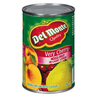 Del Monte Very Cherry Mixed Fruit in Light Syrup, 398 mL