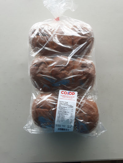 60% Whole Wheat Bread, 3pk
