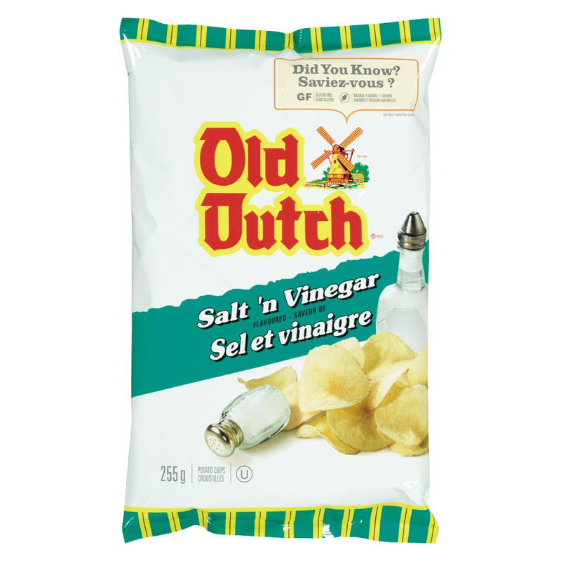 Old Dutch Salt N Vinegar, 255 g