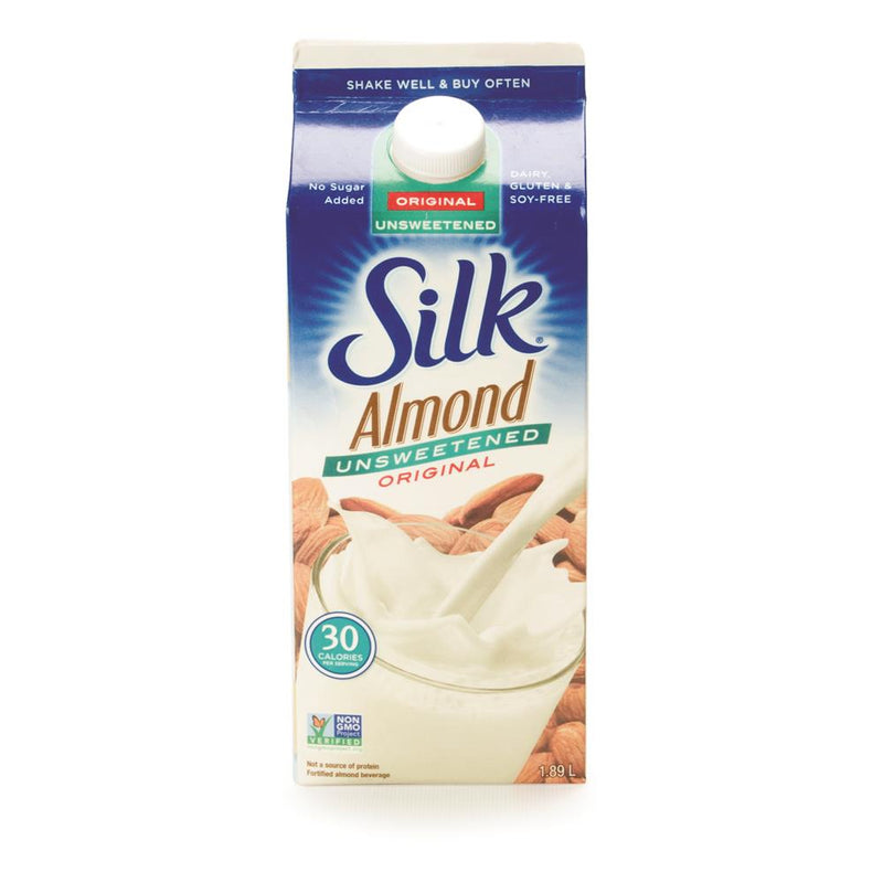 Silk Almond Unsweetened Vanilla, 1.89 L