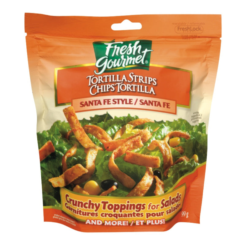Fresh Gourmet Tortilla Strips Santa Fe Style, 99 g