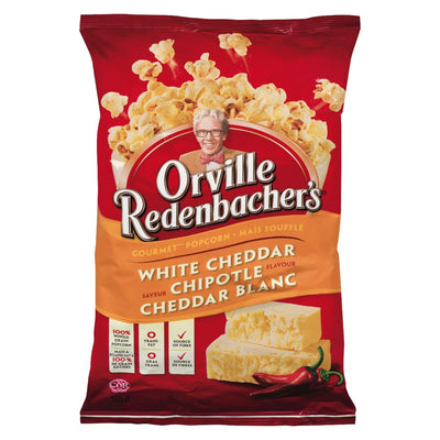 Orville Redenbacher's Gourmet Popcorn Flavour White Cheddar Chipotle, 165 g