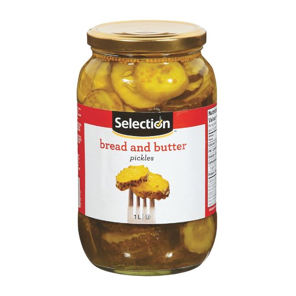 Selection Bread & Butter Pickles, 1 L