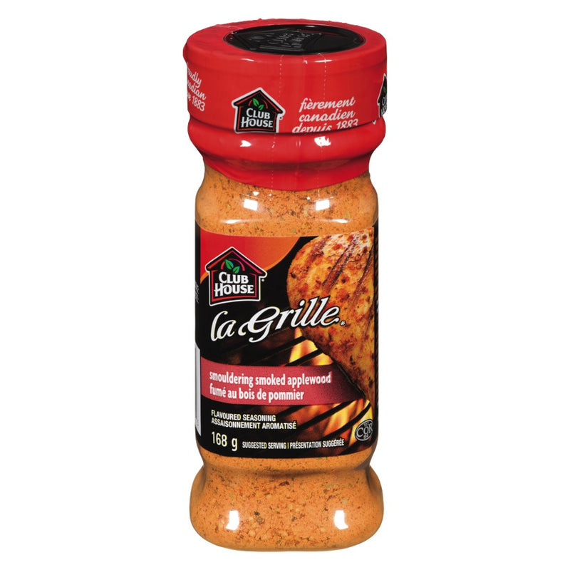 Club House La Grille Smouldering Smoked Applewood, 168 g