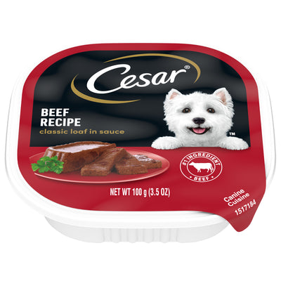 Cesar Beef Wet Dog Food, 100 g