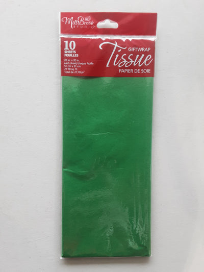 TISSUE PEPER DARK GREEN