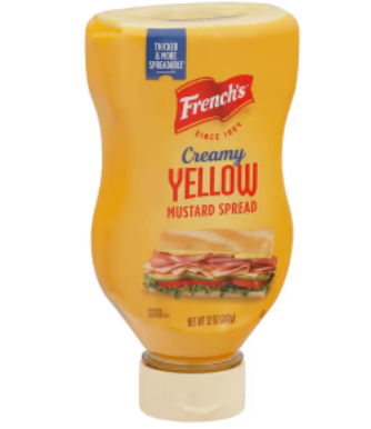 FRENCHS CREAMY YELLOW MUSTARD