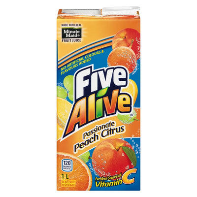 Minute Maid Five Alive Passionate Peach Citrus, 1L