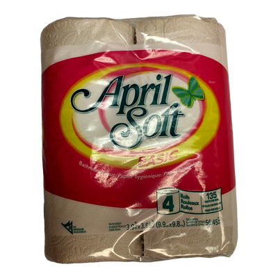 April Soft Basic Toilet Paper, 1 ct