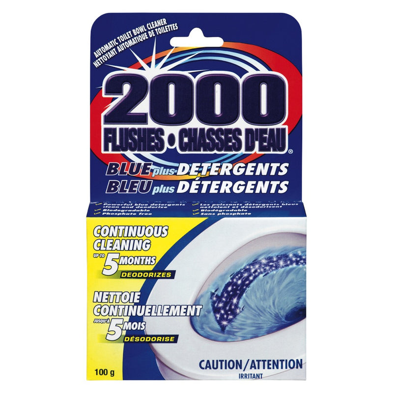 2000 Flush Continuous Cleaning Toilet Clearner, 100 g