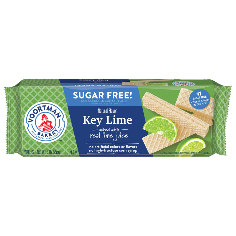 Voortman Bakery Sugar Free Key Lime Wafers, 255 g