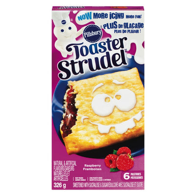 Pillsbury Raspberry Toaster Strudel, 326 g