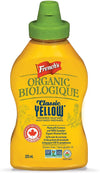 French's Organic Yellow Mustard, 325 mL
