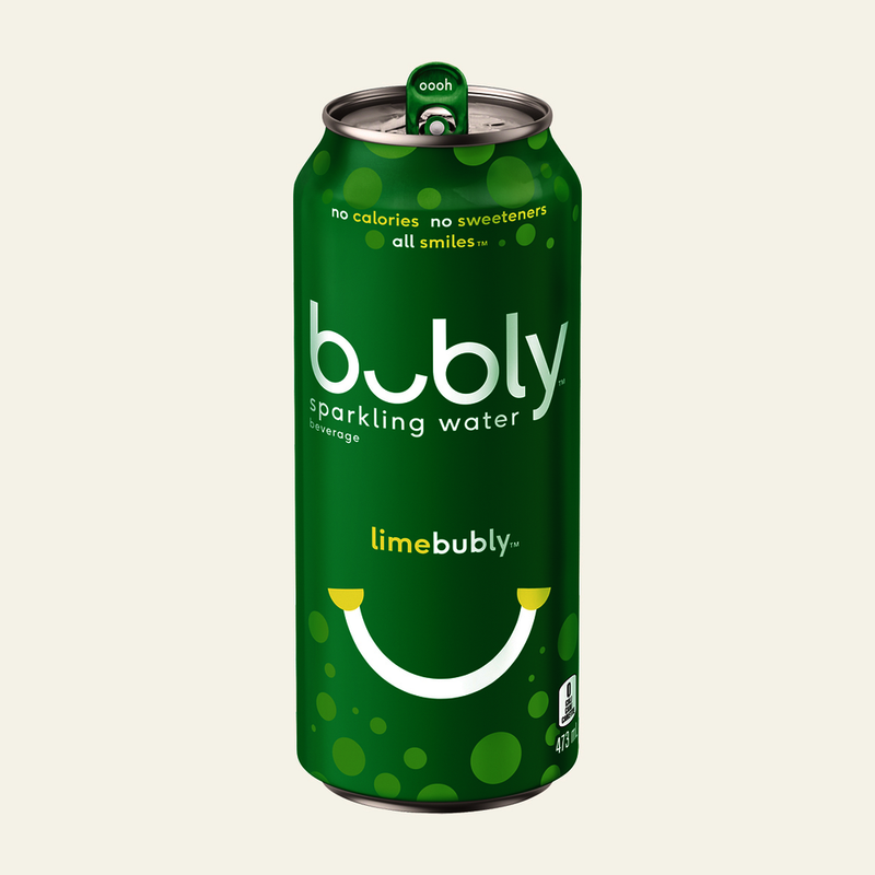 Bubly Lime Sparkling Water, 473mL