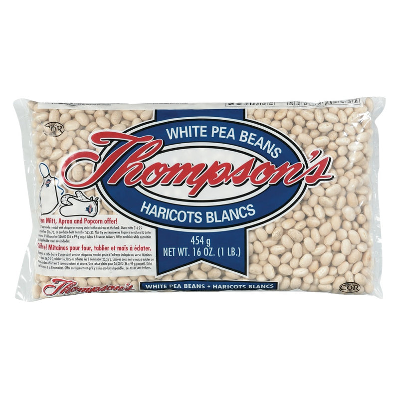 Thompson's White Pea Beans, 454 g