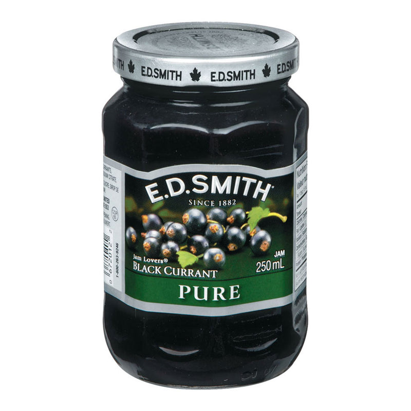 E.D. Smith Pure Black Currant Jam, 250 mL