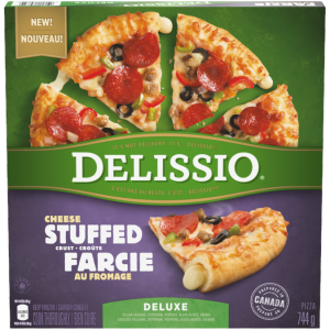 Delissio Cheese Stuffed Deluxe Pizza, 741 g