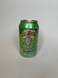 WarHeads Sour Green Apple Soda, 355 mL