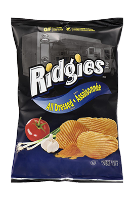 Old Dutch Ridgies All Dressed Chips, 200 g