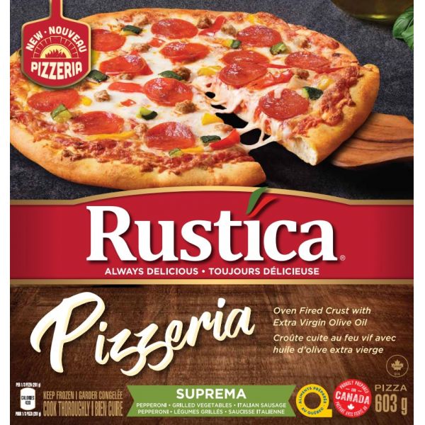 Rustico Pizzeria Suprema Pizza, 603 g