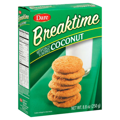 Dare Breaktime Coconut Cookies, 250 g