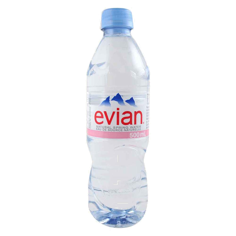 Evian Spring Water, 500 mL