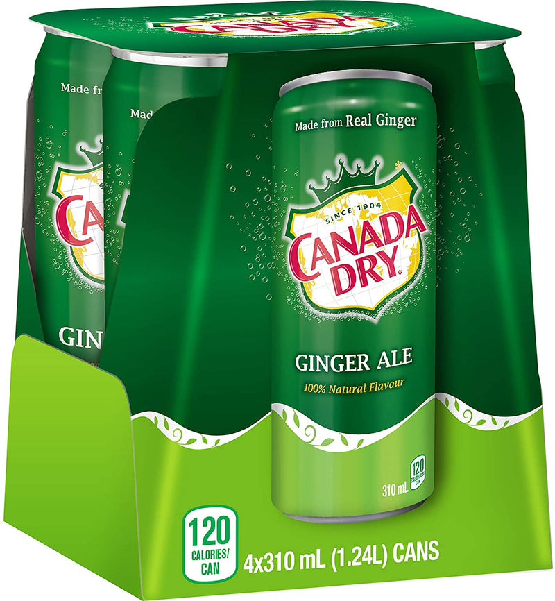 Canada Dry Ginger Ale, 4 ct