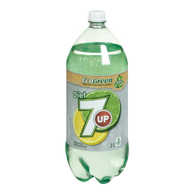 Diet 7-UP Lemon Lime Soda, 2L