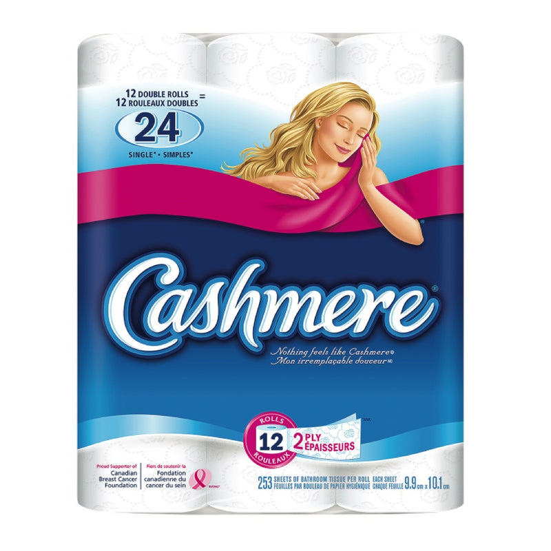 Cashmere Rolls of Bathroom Tissue, 12 ct