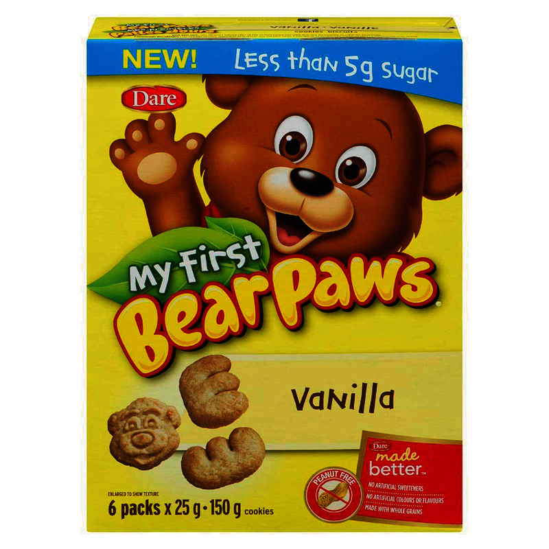 Pear Paws Vanilla Cookies, 150 g