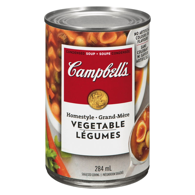 Campbell's Homestyle Vegetable Condensed Soup, 284 mL