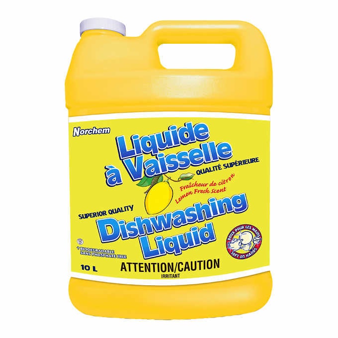 Norchem Dishwashing Liquid Superior Quality, 10 l