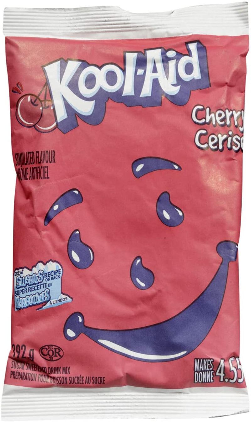 Kool Aid Sugar Sweetened Cherry Drink Mix, 392 g