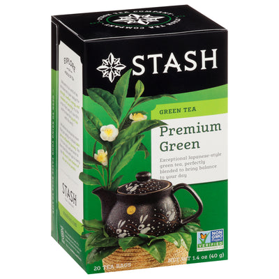 Stash Premium Green Tea Bags, 40g   (20ct)