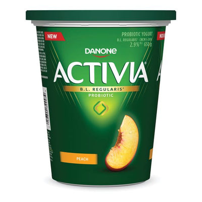 Danone Activia Peach Yogurt, 650 g