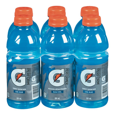 Gatorade Cool Blue, 6 x 591mL