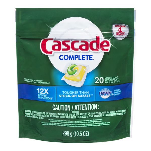 Cascade Complete Dish Detergent, 298 g