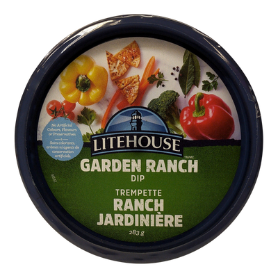 Litehouse Garden Ranch Dip, 283 g