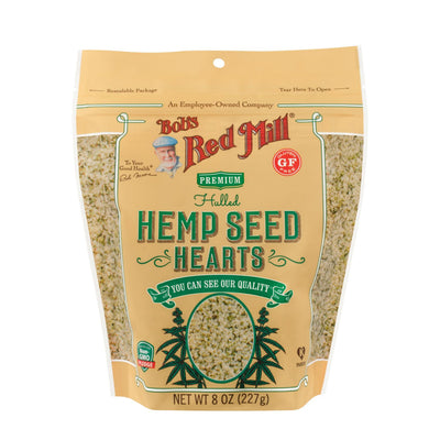 Bob's Red Mill Gluten Free Hulled Hemp Seed Hearts, 227 g