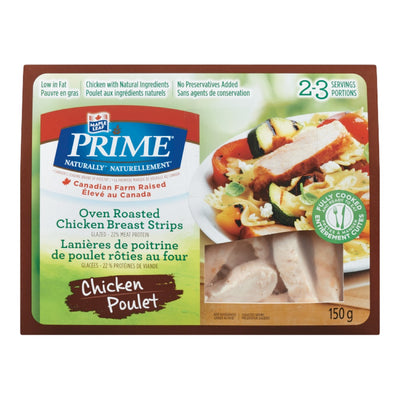 Maple Leaf Prime Oven Roasted Chicken Breast Strips, 150 g