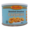 BEAVER ROASTED UNSALTED CASHEWS, 200 g